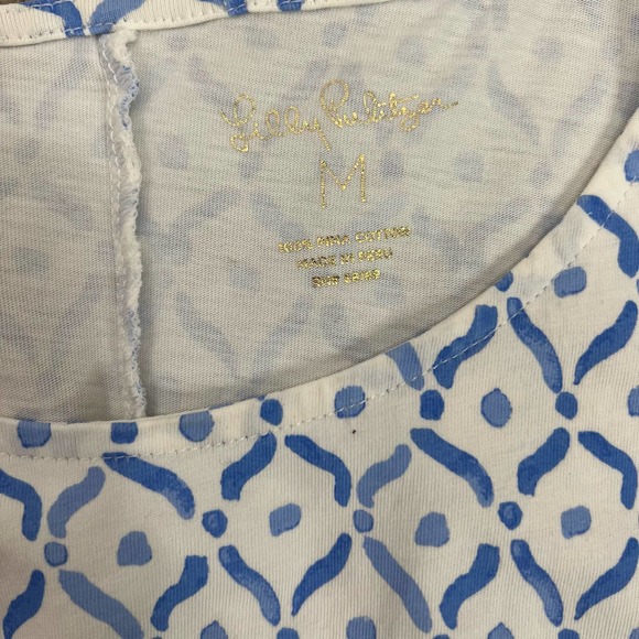 Lilly Pulitzer Blue and Pink Mini Dress - Picture 5 of 11